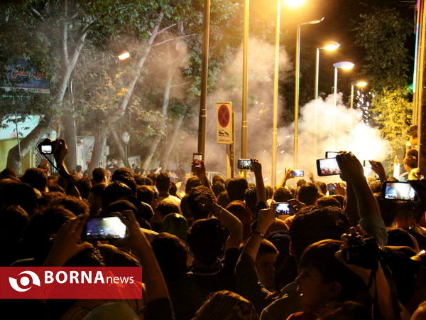 جشن و شادی مردم ایران  پس توافق هسته ایی -2