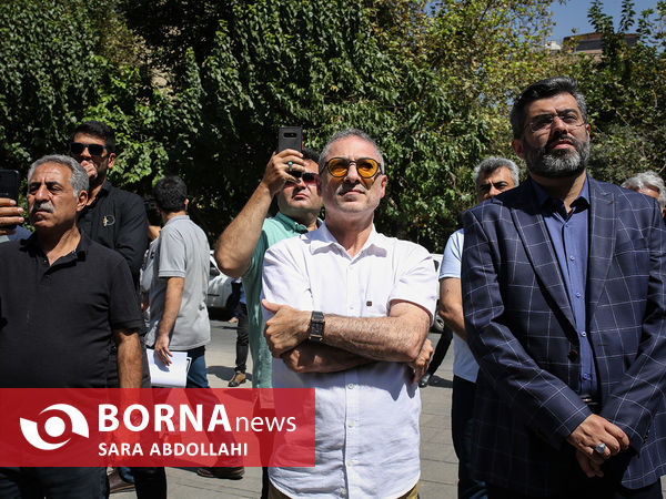 تشییع پیکر محمد اسماعیلی 
