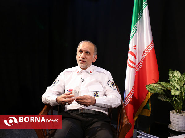 حضور رییس اورژانس کشور در خبرگزاری برنا