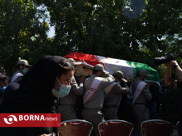 تشییع پیکر خبرنگاران ایسنا و ایرنا