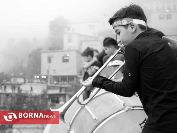 آیین سنتی مراسم علم بندان در شهرک تاریخی ماسوله