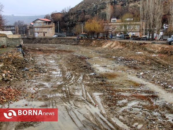 آزادسازی حریم و لایروبی سی کلیومتری رودخانه شهرچای اورمیه