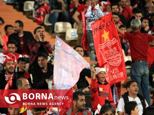 دیدار تیم های فوتبال پرسپولیس _ ملوان