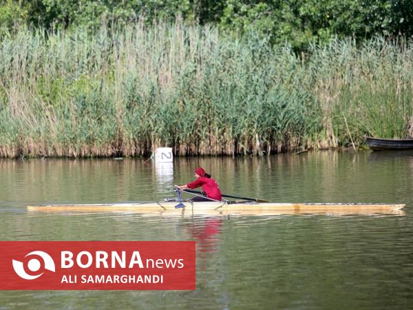 مسابقات قایقرانی در بندرانزلی