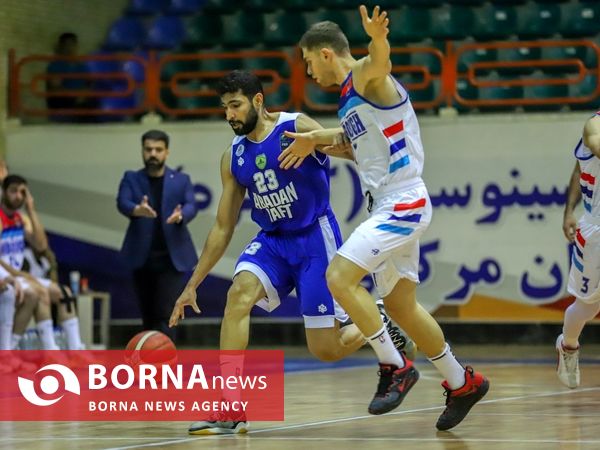 دیدار تیم های بسکتبال نبوغ -  نفت