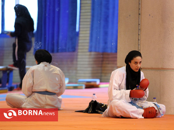 تمرین تیم ملی کاراته بانوان