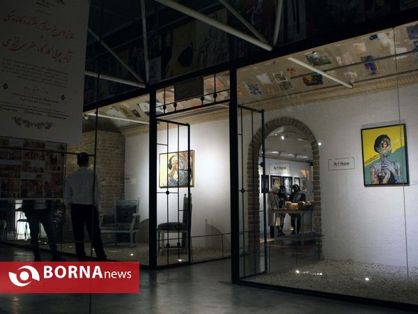 افتتاحییه نمایشگاه نقاشی های هنرمندان هنرکده کاندینسکی
