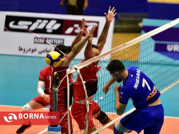 داربی پایتخت والیبال بین شهرداری و آذرباتری ارومیه