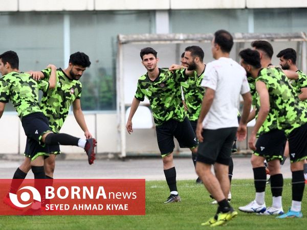 نخستین تمرین سپیدرود در ورزشگاه عضدی در سال 1402