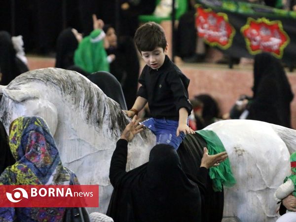 مراسم شیرخوارگان حسینی- لاهیجان