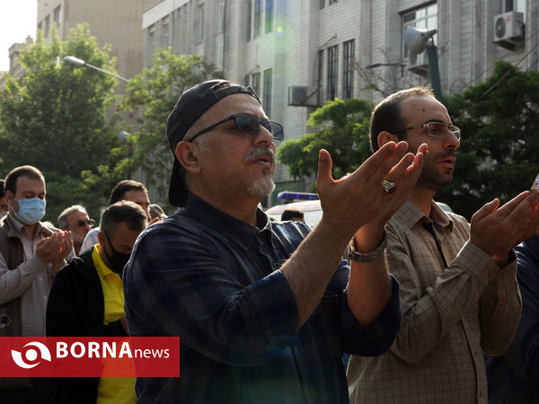 نماز عید سعید فطر - حوالی دانشگاه تهران