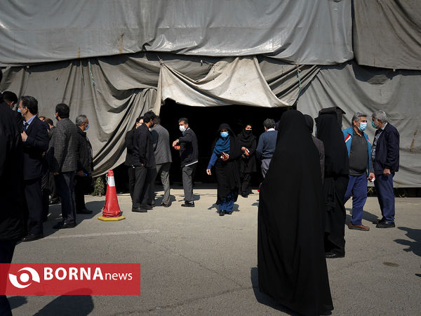 چهلمین روز خاکسپاری شهدای گمنام وزارت ورزش و جوانان