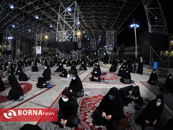 مراسم سوگواری شب تاسوعا- حرم امام راحل
