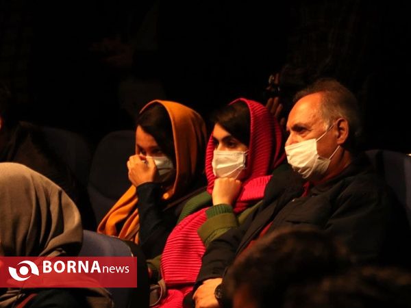 آیین افتتاحیه اکران چهلمین جشنواره فیلم فجر _ رشت