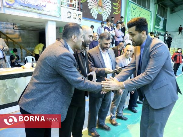 مسابقات والیبال بسیج در ساری