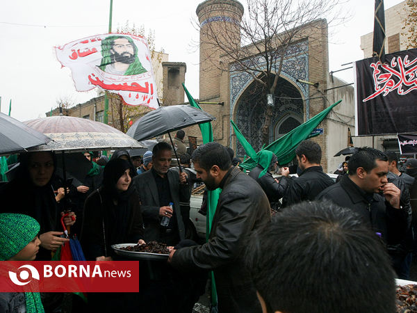 مراسم پیاده روی روز اربعین در تهران