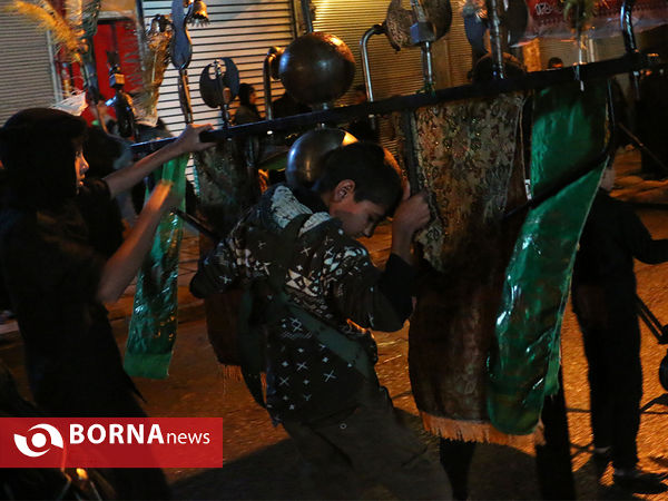 عزاداری شب تاسوعا در تهران