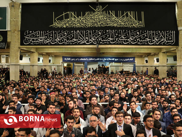 دیدار دانش آموزان و دانشجویان با مقام معظم رهبری