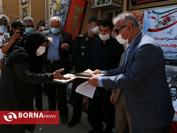 آیین گرامیداشت شهدای آموزش و پرورش آبادان