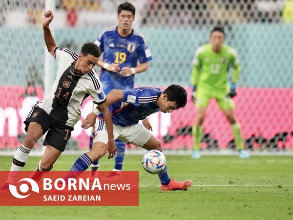 دیدار تیم های فوتبال ژاپن - آلمان