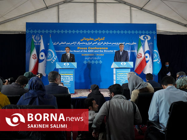 دیدار رافائل گروسی با رییس سازمان انرژی اتمی ایران