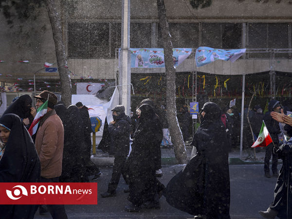 راهپیمایی۲۲ بهمن در تهران -۱