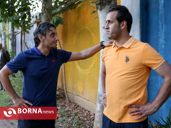 تمرین تیم فوتبال نفت تهران