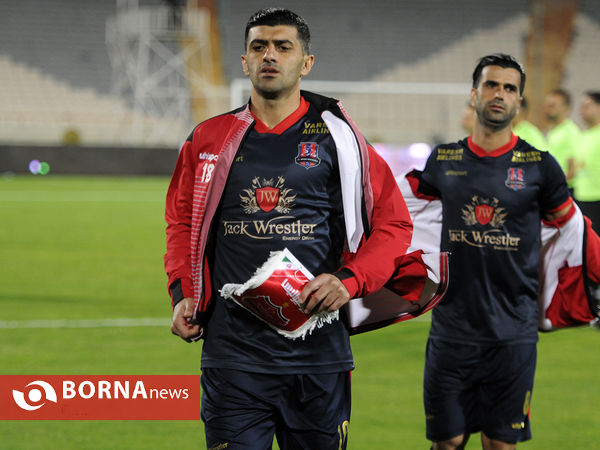 دیدار تیم های فوتبال پرسپولیس - نساجی