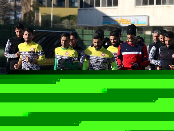 تمرینات نیم فوتبال سپیدرود رشت در تهران