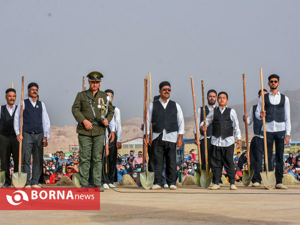 مراسم بیل‌گردانی در «نیم‌ور محلات»