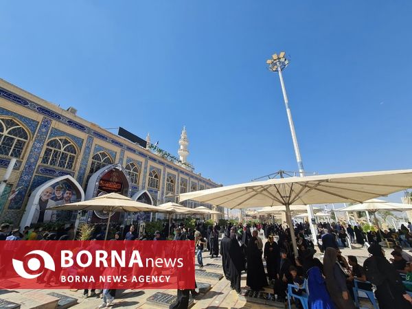 گلزار شهدا کرمان و آرامگاه شهید حاج قاسم سلیمانی در روز اربعین 