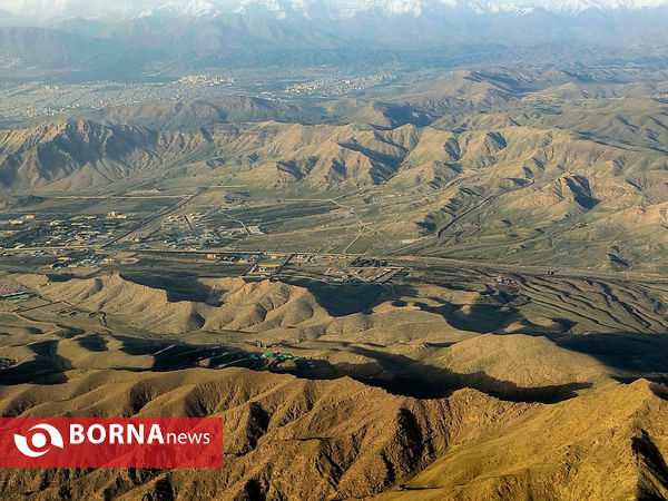 از کیش تا تهران بر فراز ابرها