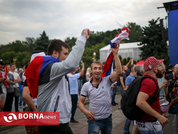 مسکو یک روز قبل از فینال جام جهانی