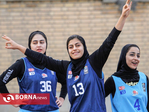 تمرینات تیم بسکتبال اکسیژن اراک