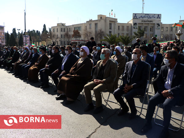 راهپیمایی خودرویی 22 بهمن در شیراز