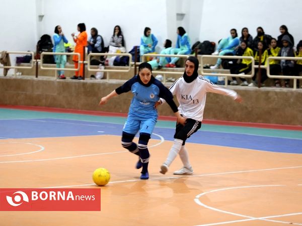 مسابقات فوتسال بانوان جام رمضان در ساری