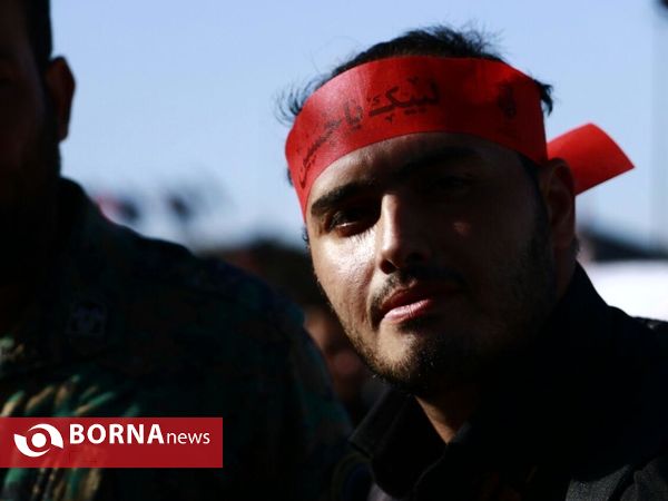 نمای نزدیک اربعینیون شلمچه