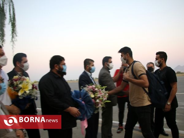 بازگشت والیبالیست‌های ارومیه قهرمان تیم ملی از مسابقات قهرمانی آسیا