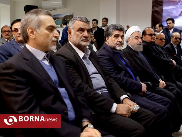 بازدید رییس جمهوری از تصفیه خانه هفتم تهران