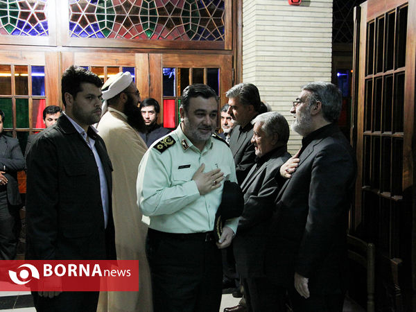 مراسم ختم برادر وزیر کشور