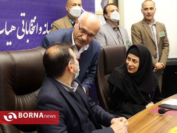 در حاشیه معرفی اعضای مجمع هیات فوتبال استان گیلان