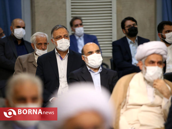 دیدار مسئولان نظام با مقام معظم رهبری