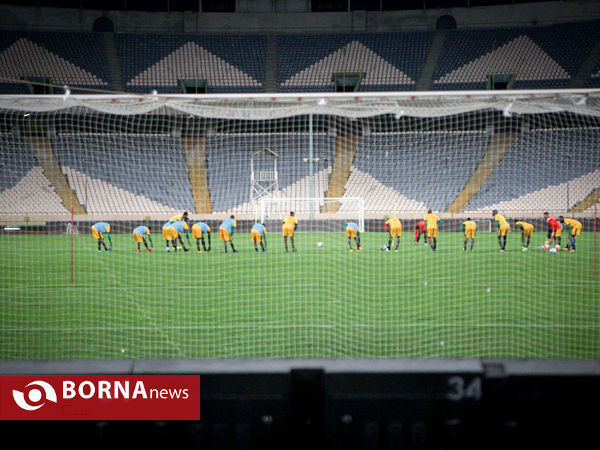 تمرینات تیم ملی فوتبال توگو