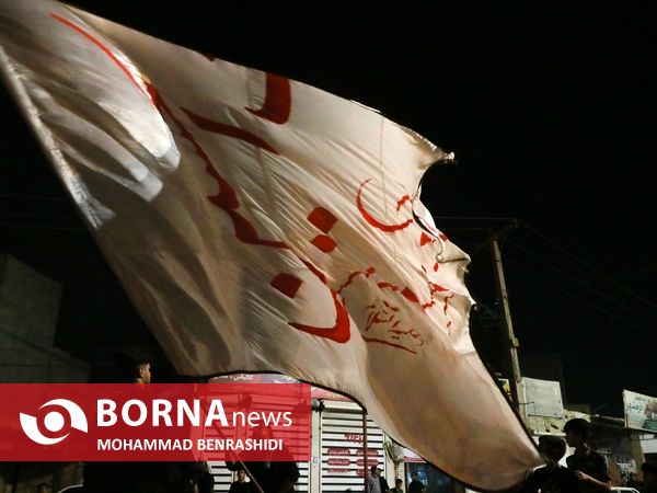 حال و هوای شب ششم محرم در خرمشهر