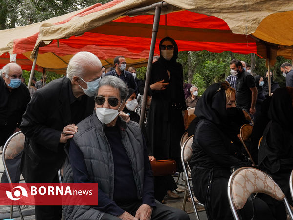 تشییع و خاکسپاری پیکر شهلا ناظریان