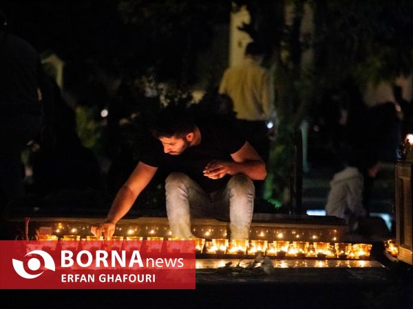 آئین گل مالی و شام غریبان عزاداران حسینی در مازندران