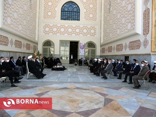 مراسم تشییع پیکر "سیدمرتضی طباطبایی"