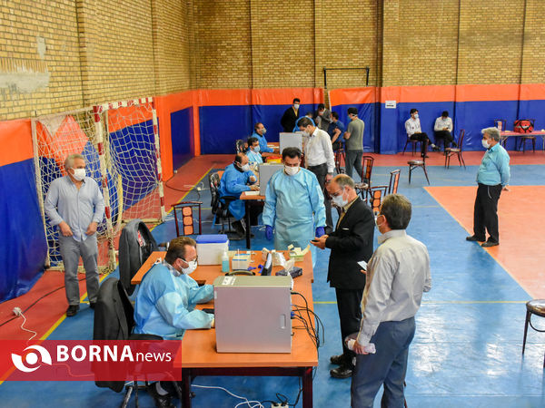 واکسیناسیون پرسنل درمان استان مرکزی