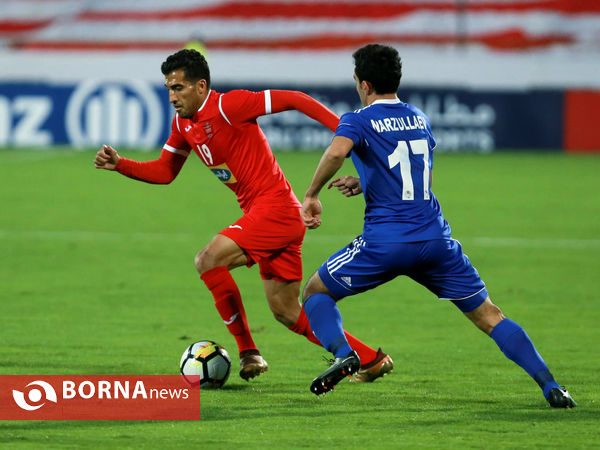 دیدار تیم های فوتبال  پرسپولیس- نسف قارشی ازبکستان