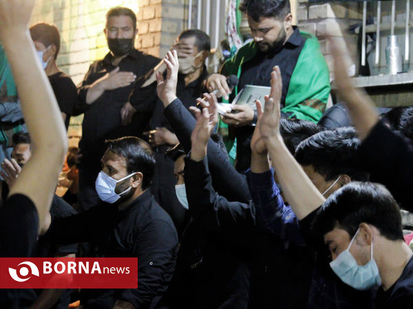 عزاداری شب عاشورای حسینی (ع) مهاجرین افغانی مقیم اراک